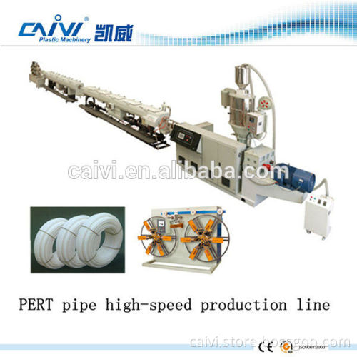 2016 Caivi Brand PERT PE pipe high speed production machine line